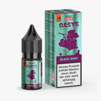Revoltage OASYS Hybrid Nikotinsalz Liquid Black Nana