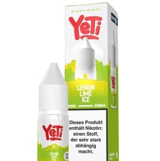 Yeti Summit Overdosed Nikotinsalz Liquid 10ml Lemon Lime Ice