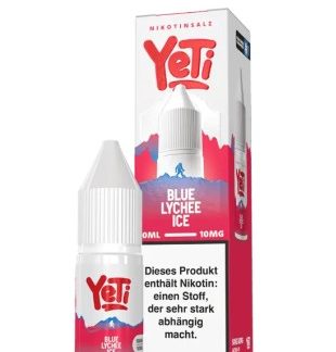 Yeti Summit Overdosed Nikotinsalz Liquid 10ml Blue Lychee Ice