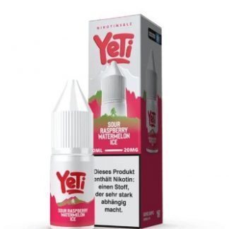 Yeti Summit Overdosed Nikotinsalz Liquid 10ml Sour Raspberry Watermelon Ice