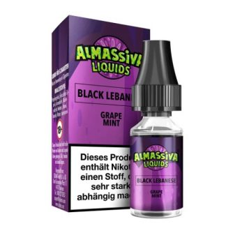 ALMassiva Nikotinsalzliquid 10ml Black Lebanese