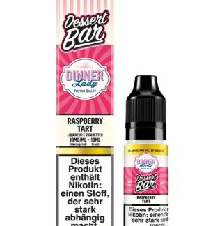Dinner Lady Nikotinsalz Liquid 10ml Raspberry Tart