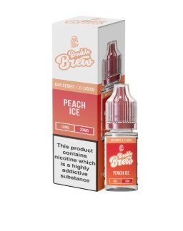 Double Brew Bar Series Nikotinsalz Liquid 10ml Peach Ice