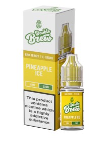Double Brew Bar Series Nikotinsalz Liquid 10ml Pinapple Ice