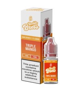 Double Brew Bar Series Nikotinsalz Liquid 10ml Triple Menthol