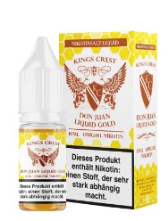 Kings Crest Nikotinsalz Liquid 10ml Don Juan Gold