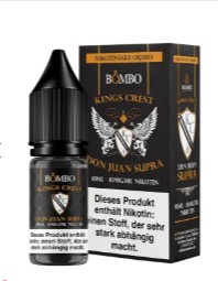 Kings Crest Nikotinsalz Liquid 10ml Don Juan Supra