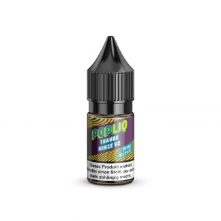 Popliq Nikotinsalz Liquid 10ml Traube Minze V2
