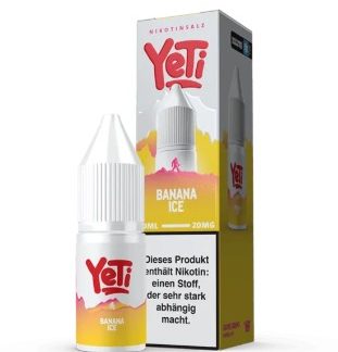 Yeti Summit Overdosed Nikotinsalz Liquid 10ml Banana Ice