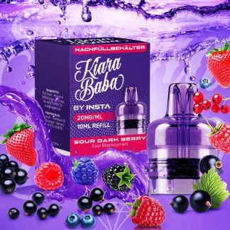 Kiara Baba 10K Refill Container 10ml 20mg verschiedene Geschmacksrichtungen
