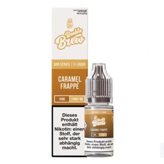 Double Brew Bar Series Nikotinsalz Liquid 10ml Caramel Frappe